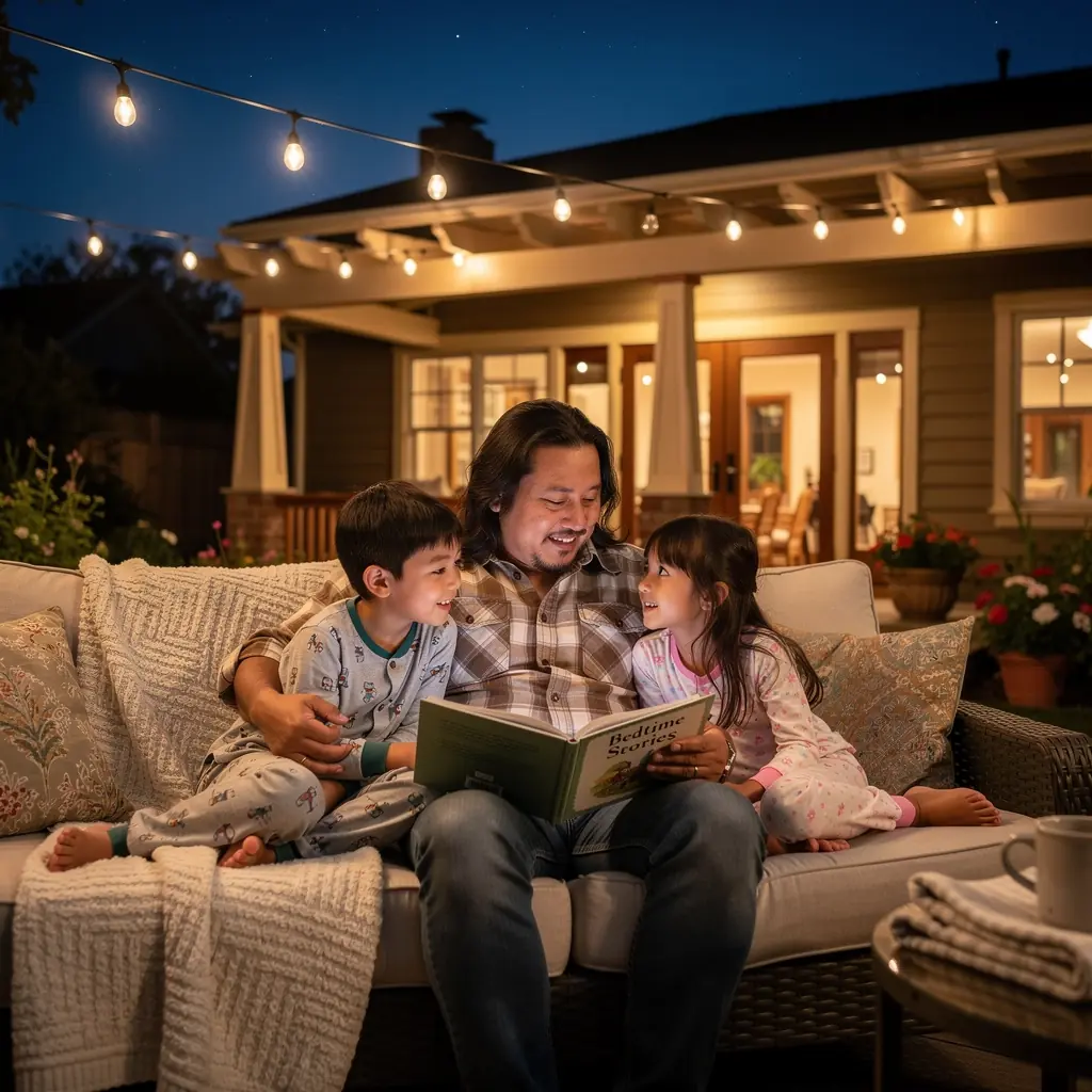 Тихий жилой район с зелеными насаждениями и уникальной атмосферой, отражающей исторический стиль.